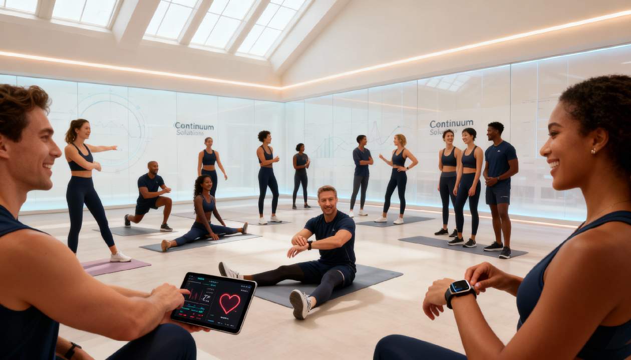 Company-wide wellness week activities and team building